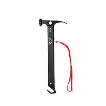 Aishan customer outdoor equipment multi-functional outdoor survival equipment camping ground nail canopy hammer universal portable tool