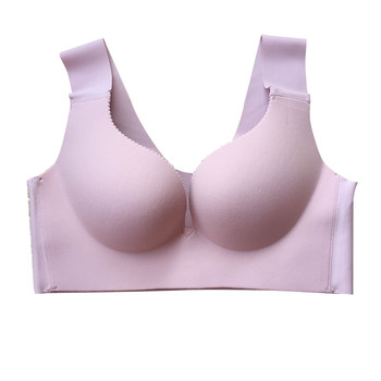 ຊຸດຊັ້ນໃນຂອງຍີ່ປຸ່ນສໍາລັບແມ່ຍິງທີ່ບໍ່ມີສາຍ rims ນອນ sexy ຂ້າງປັບເຕົ້ານົມຂະຫນາດນ້ອຍເຕົ້ານົມ thickened bra push-up