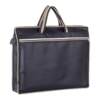 Briefcase canvas handbag document bag portable zipper bag document bag waterproof handbag men's and women's Oxford cloth briefcase storage business office conference training class materials customization