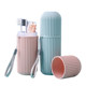 Portable creative travel travel toilet cup brush cup