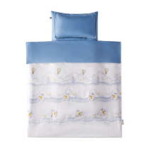 babycare kindergarten quilt three-piece set six-piece set baby childrens special cotton nap quilt summer