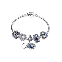 (Self-operated) Pandora Pandora Sparkling Galaxy Bracelet Set Story Chain Exquisite 925 Sterling Silver DIY