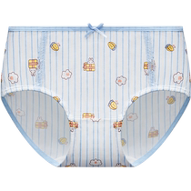 Red bean girls briefs pure cotton crotch childrens zodiac year baby shorts four-corner antibacterial girls boxer briefs