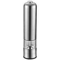 Fully automatic electric pepper grinder stainless steel freshly ground black pepper grinding bottle Western restaurant kitchen grinding bottle