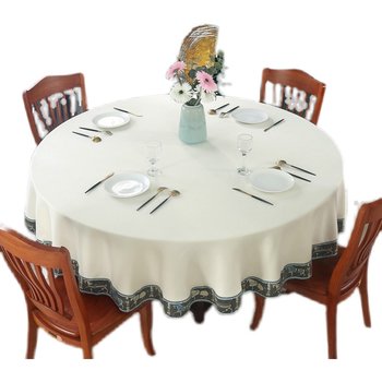 New chinese style round home tablecloth for hotel high-end restaurant New chinese style round home tablecloth for hotel high-end restaurant