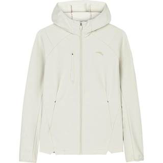 安踏火壳抓绒衣加绒运动外套男女秋冬季运动连帽夹克梭织长袖上衣