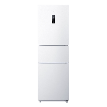 Xiaomi mijia 256l three-door air-cooled frost-free home rental dormitory dormitory energy-saving first-class small refrigerator