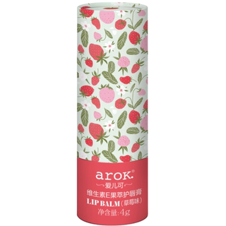 Airco vitamin e fruit extract infant lip cream children's moisturizing lip balm 4g/tube