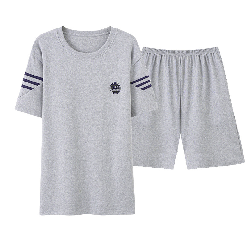 Pure cotton short-sleeved pajamas set | Over 2,000 additional purchases