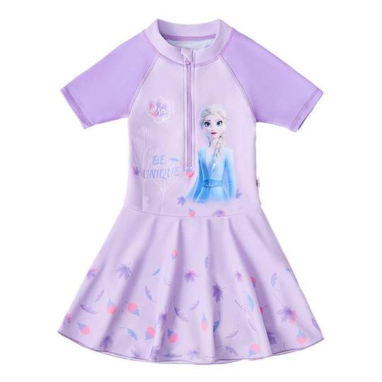Disney authentic authorized Princess Elsa children's swimsuit