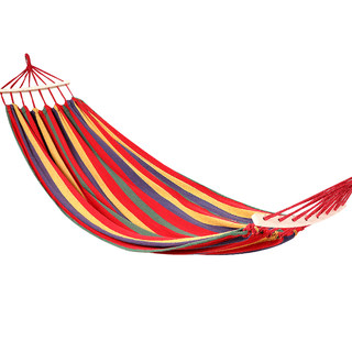 Canvas outdoor swing outdoor anti-rollover hammock for adults