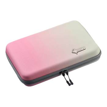 Red print ipad tablet storage bag