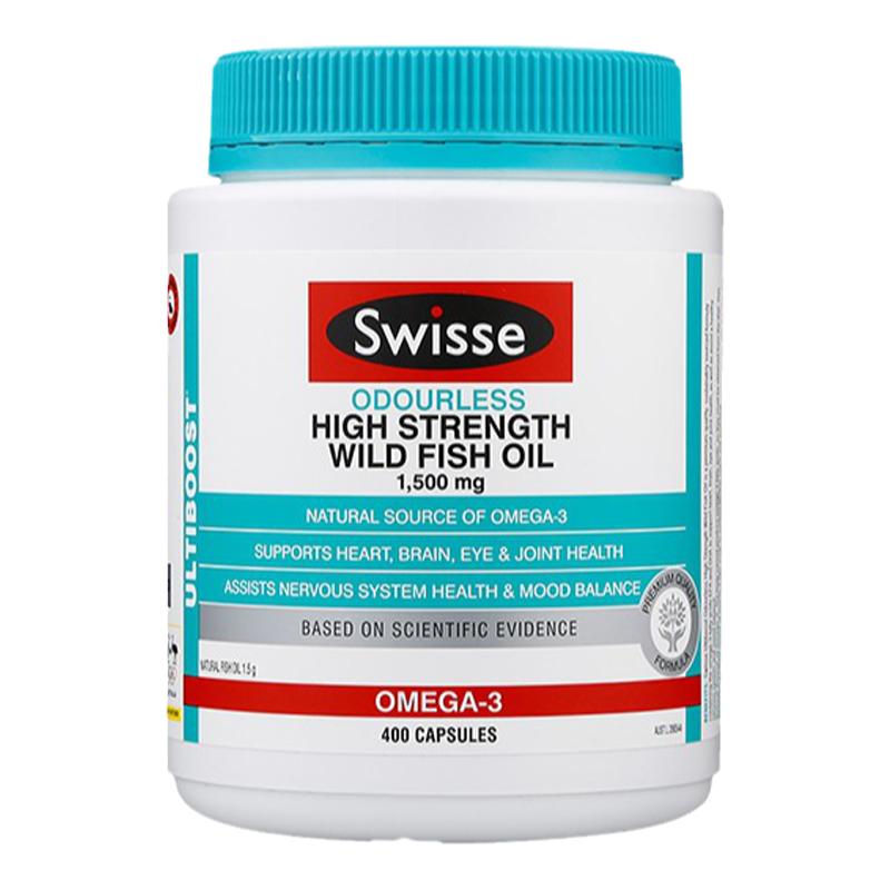 Swisse Concentrated Deep Sea Wild Fish Oil Soft Capsules