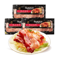 Smithfieid Smiths American bacon breakfast semi-finished sandwich food material 180g * 3 bags