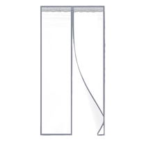 Air conditioning door curtain partition curtain summer heat insulation anti-air conditioning curtain plastic windshield kitchen household transparent bathroom
