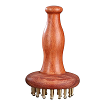 Brass belly rub magic tool weight loss brush abdomen liver and gallbladder whole body universal multi-functional massage with pulse and meridian brush beauty salon