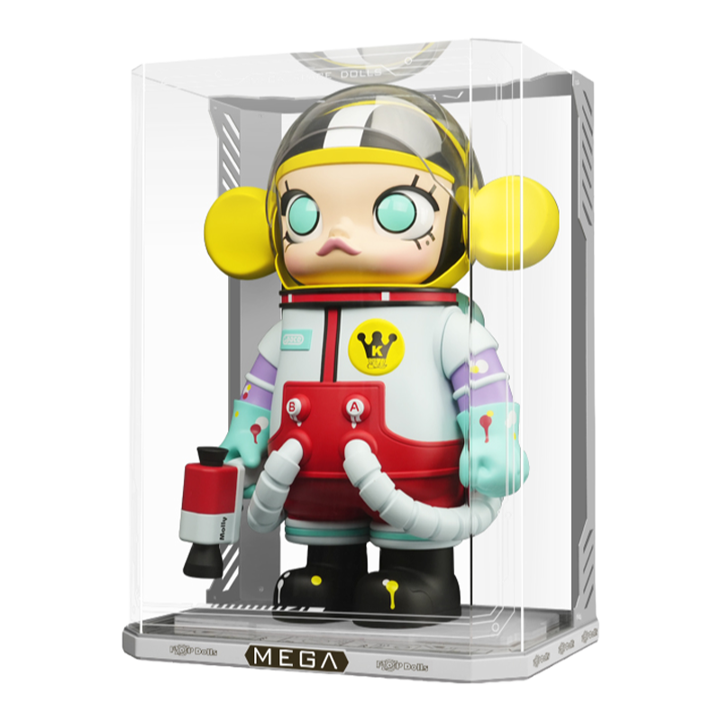 LYB is suitable for Pop Mart 1000%MOLLY display box Extra large figure storage box 400%100 display box