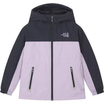 Hush puppies children's clothing children's velvet windbreaker 25 autumn and winter new boys' warm outdoor clothing girls' sports thick coats