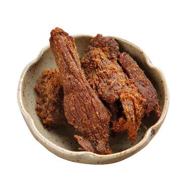 Qiwang original cut pork, dried black pork, dried and hand-shredded ready-to-eat