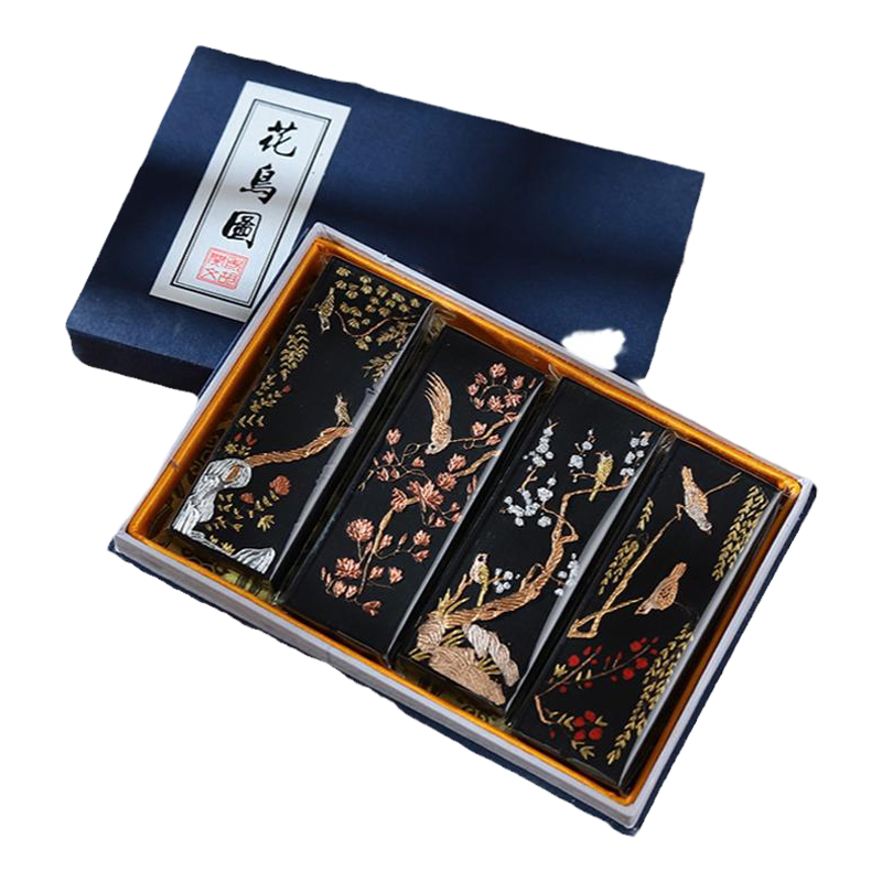 未使用】中国名墨 胡開文 蒼珮室主人製 5本組 古墨 - メルカリ