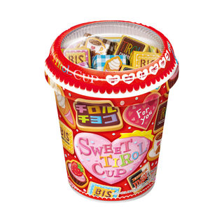 圣诞节限定日本Tirol松尾巧克力圣诞杯糖果伴手礼送女生礼物