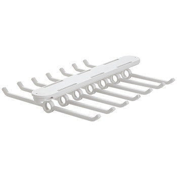 Underwear rack household wardrobe slide rail one hook multi-hook underwear suspender bra row hook storage artifact clothes rack