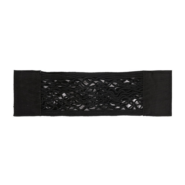 5 rows of adhesive type car storage bag double layer mesh pocket