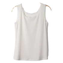 Womens bottoming shirt modal vest summer knitted threaded suspender strap lace temperament slim outer wear explosive top