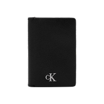 CK Jeans Men Brief Metal Letters Multi Screens Documents Zero Money Business Casual Bull Leather Card Bag HP2079