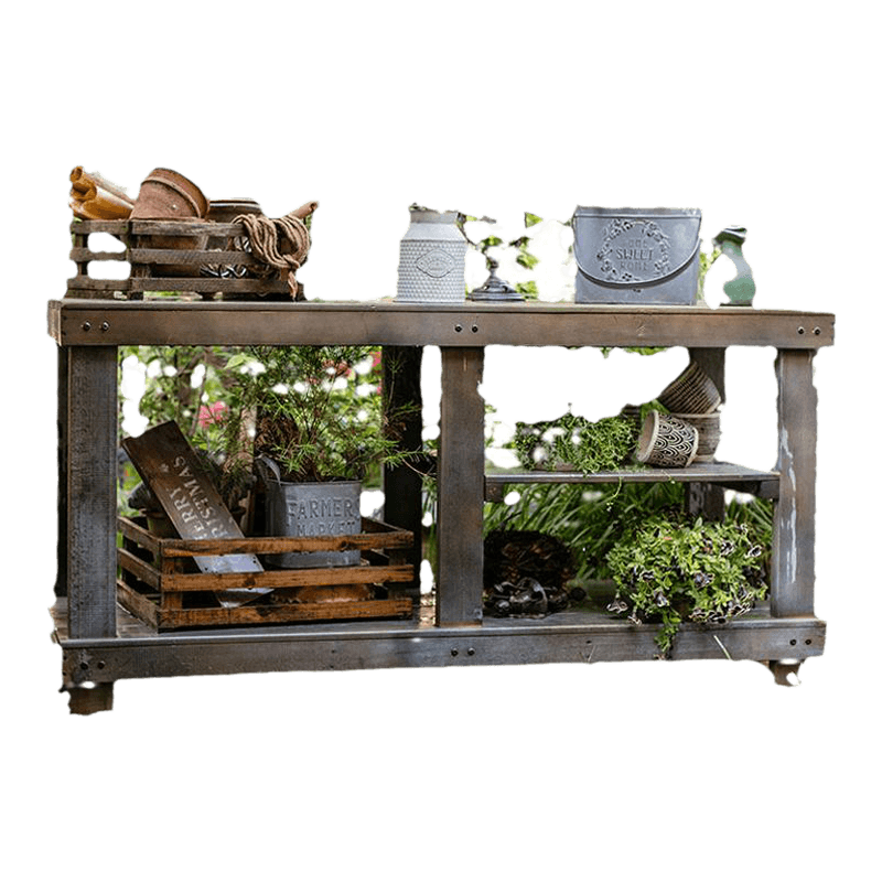 Juhan anti-corrosion standing workbench flower stand