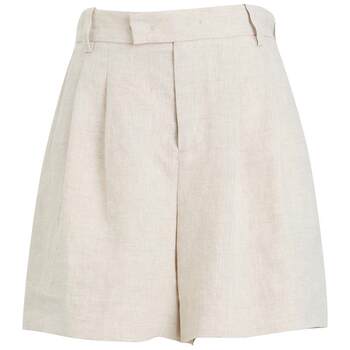 Huayi ແອວສູງ trousers commuting trousers suit pants ສັ້ນ