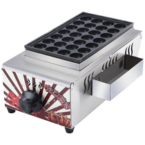 Meichu Octopus Meatball Machine Single Plate Baking Pan Electric Heating Gas Fish Ball Oven Octopus Yaki Machine Commercial Shrimp and Eggs