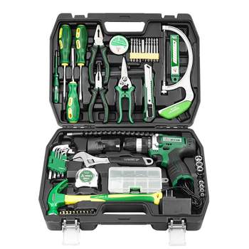 Wynn s/power lion lithium battery tool box set