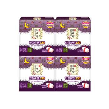 Guailang night use 33cm 4 pack ultra-thin containing chinese herbal medicine