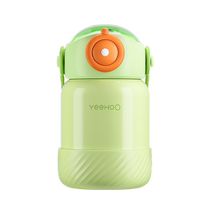 British childrens thermos cup baby learning drinking cup straw cup kindergarten 316 stainless steel kettle with 1991