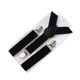 Male and female baby elastic black anti-fall elastic suspender clip