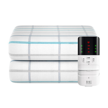 Rainbow electric blanket double double control official flagship store