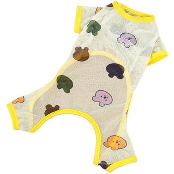 Big dog four-legged spring and summer thin breathable vest