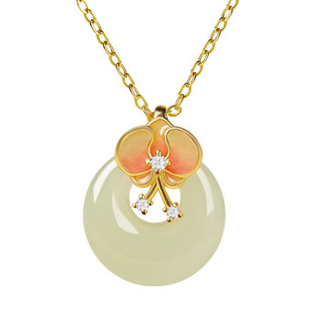 The new blessed butterfly peace necklace in the palace