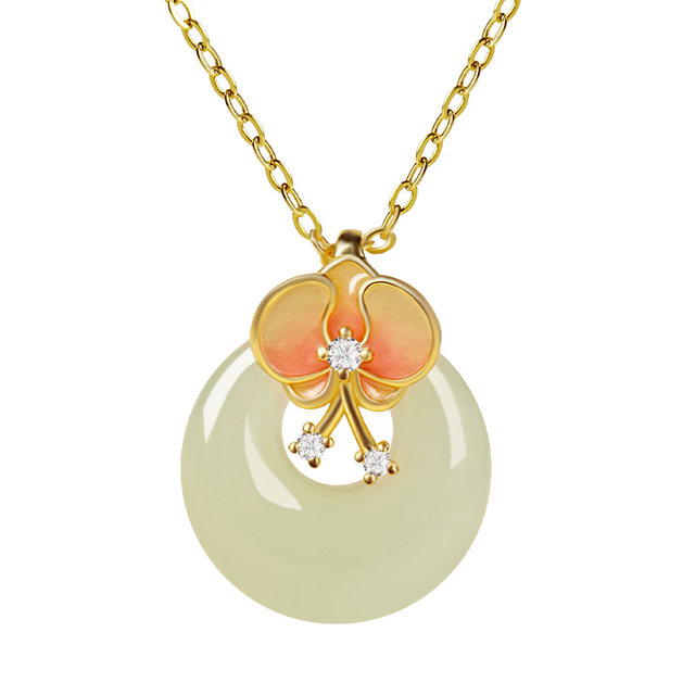 The New Blessed Butterfly Peace Necklace in the Palace