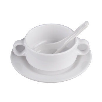 Small bowl melamine bowl double-eared coffee cup fengmei special porcelain