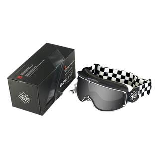 BOLLFO哈雷复古头盔风镜摩托车护目镜滑雪眼镜可卡近视防雾大视野