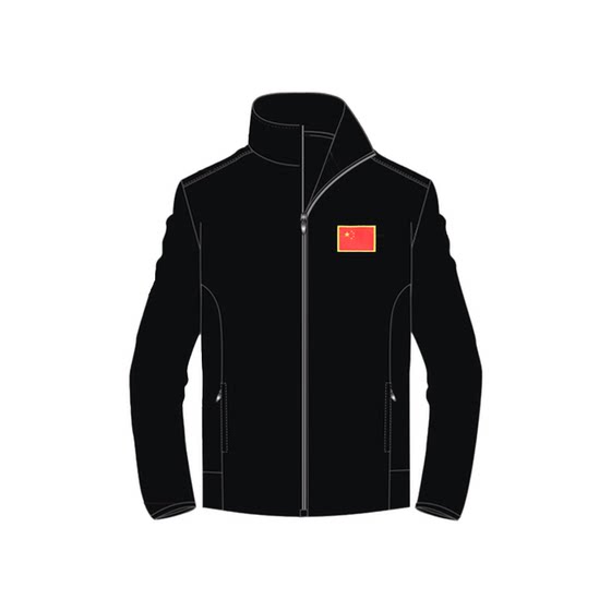 [Recommended by Shifa] Table Tennis Network Cool Black National Clothing Table Tennis Badminton Clothing Sports Long Sleeve Jacket Trousers Set