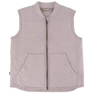 Double layer yarn quilted vest organic cotton children's clothing