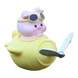 Windmill Pig Doll Electric Vehicle Decorative Accessories Mountain Road Bicycle Accessories Motorcycle Battery Car Ornaments