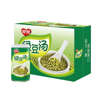Yinlu mung bean soup 370g*12 cans full box ice porridge drink mung bean soup canned eight-treasure porridge summer refreshing drink