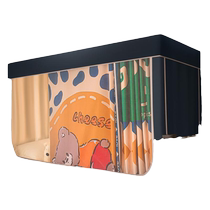 MUJI 2024 new mosquito net student dormitory strong blackout universal integrated bed curtain for bunk beds