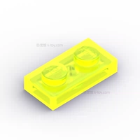 Прозрачный флуоресцентный зеленый