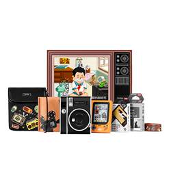 Fuji instax mini40 ກັບກະດາດຮູບທັນທີ mini retro ຈຸດແລະຫນໍ່ໄມ້ສ່ວນຫຼາຍກ້ອງຖ່າຍຮູບກ້ອງຖ່າຍຮູບ mini90 evo