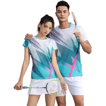 Quick-drying badminton suit mens sportswear suit badminton womens tennis suit culottes clothing competition suit customization